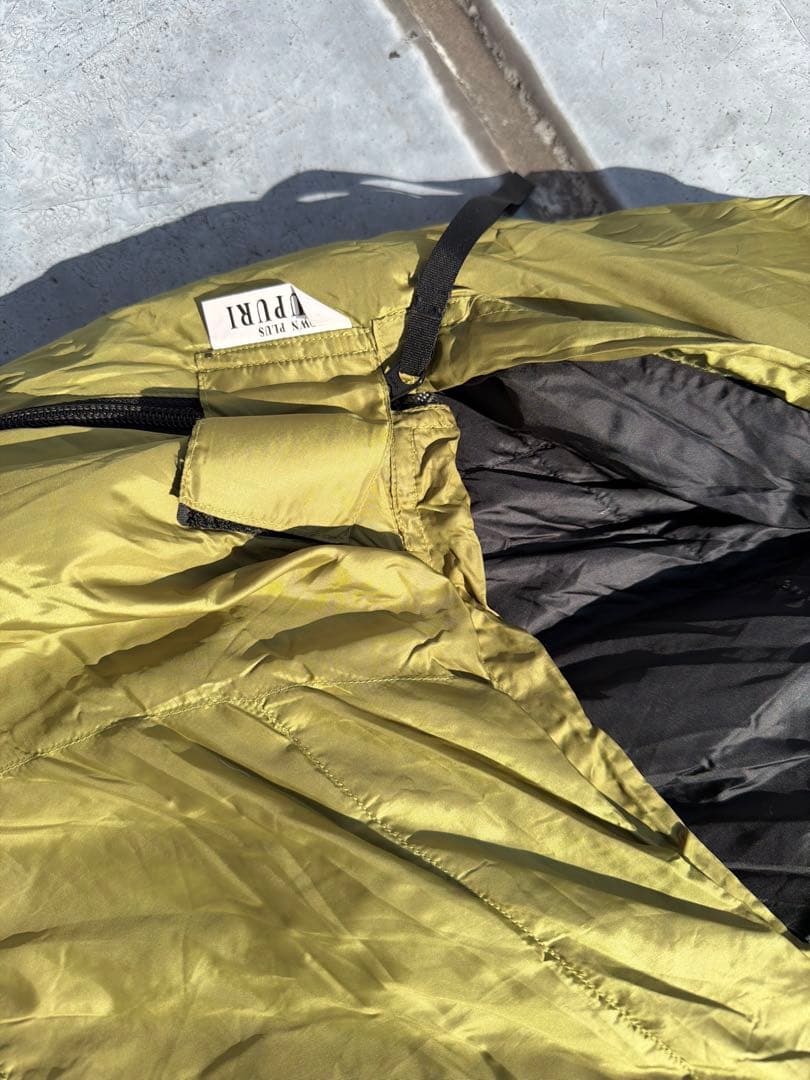 イスカ Down Plus NUPURI 高級ダウンシュラフ 収納袋付