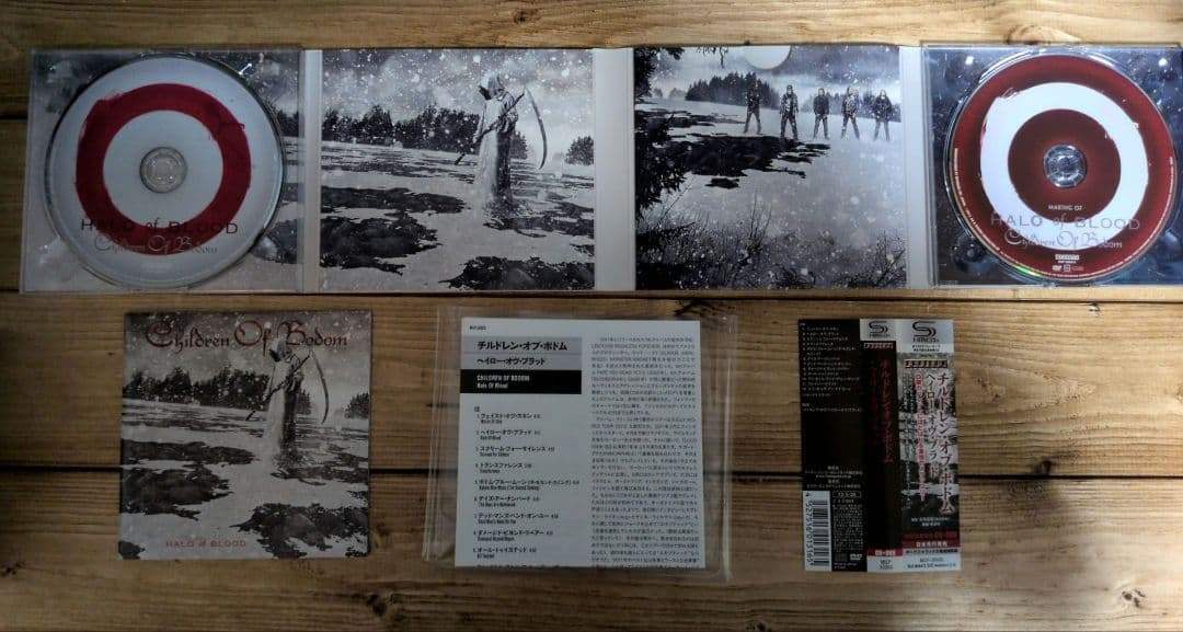 CHILDREN OF BODOM アルバムCD.DVDセット