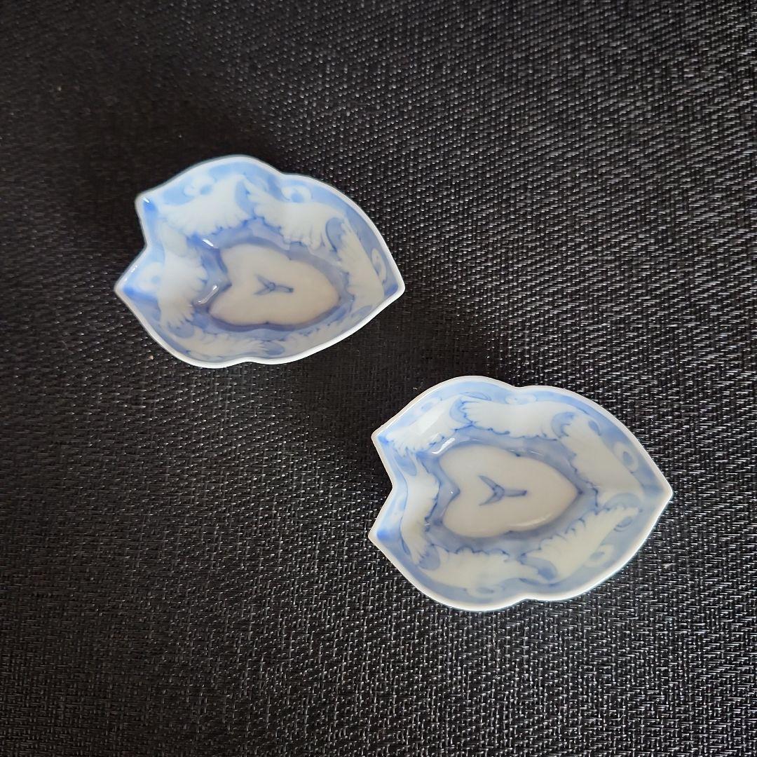 -99\a10　①　豆皿　変形　レトロ