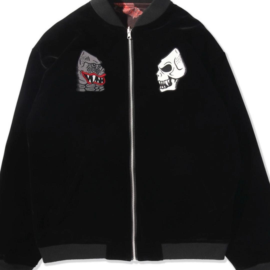 パンクドランカーズレッドキングスカジャン、 リバーシブル