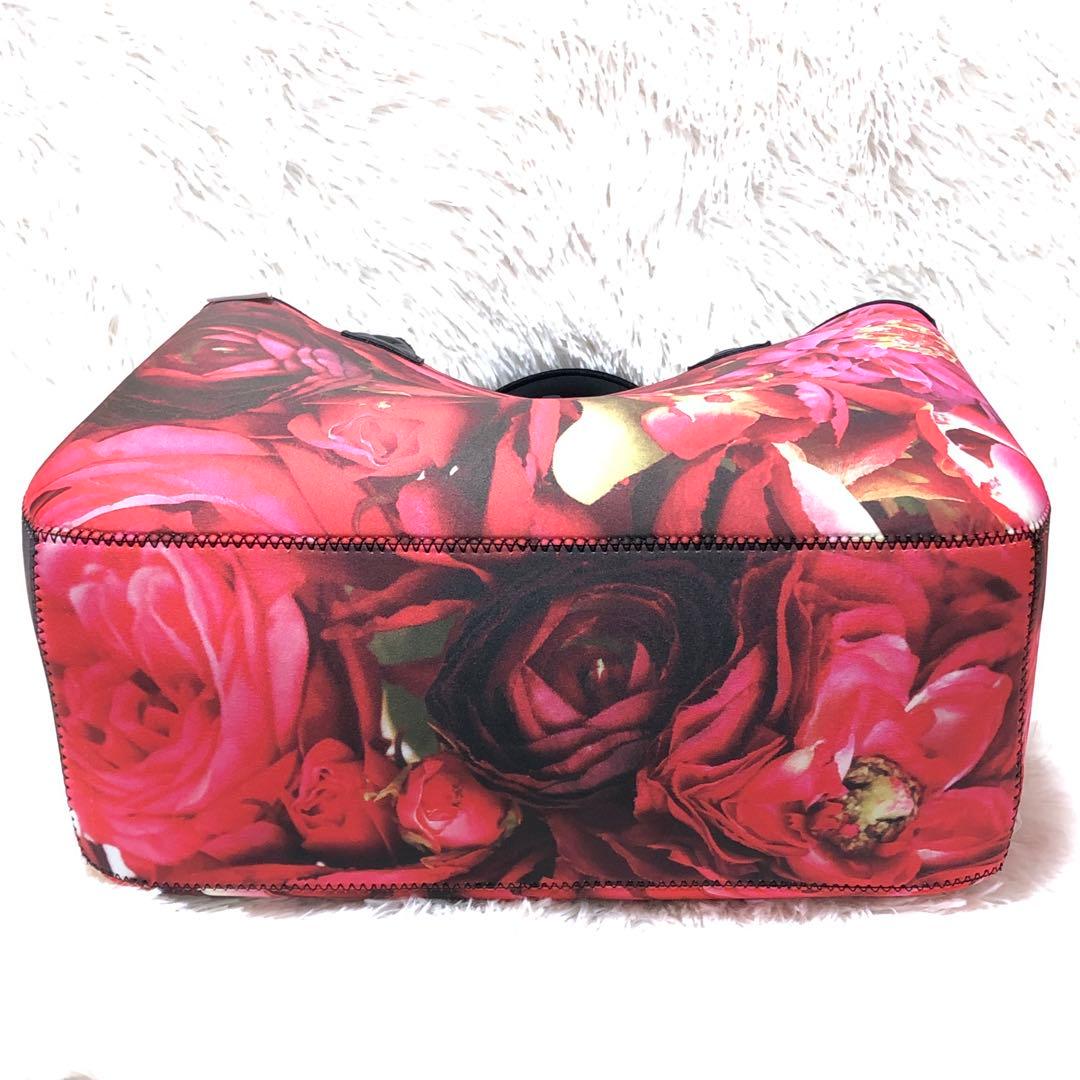 FiORIトートバッグ ハンドバッグ リバーシブル ビックサイズ 大容量 美品