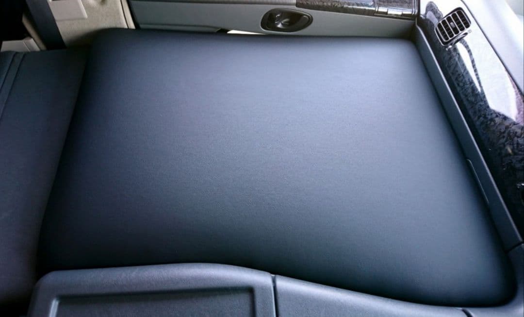 【新品】07スーパーグレート★フラット助手席 ブラックレザー★支柱付属［在庫有］