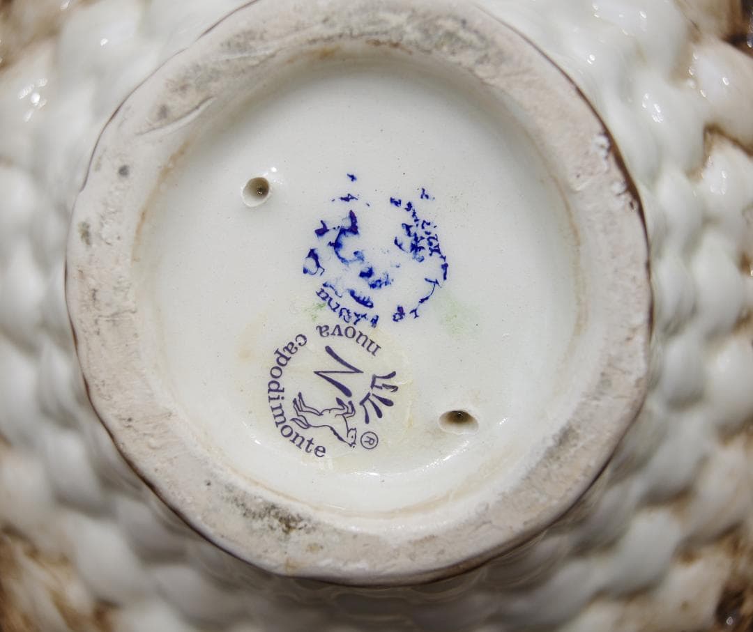 【アンティーク】カポディモンテ capodimonte　陶花