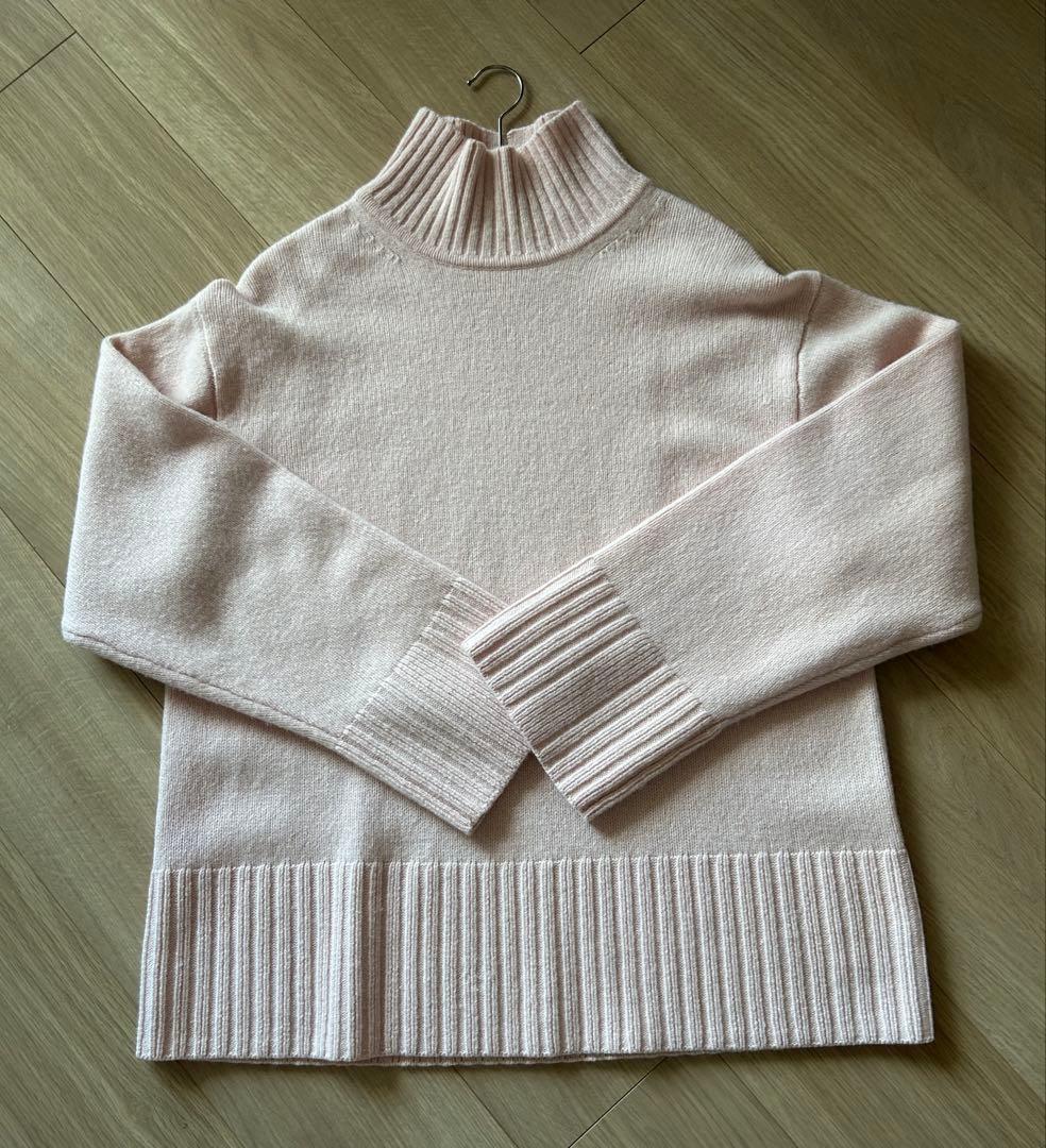 Curensology ベビーピンク タートルネックニット FREEサイズ