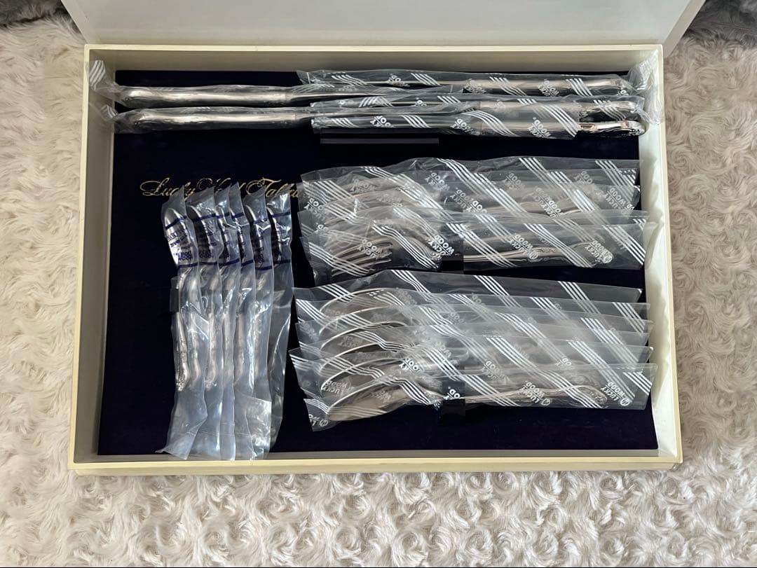 ラッキーウッド　カトラリーセット　オルレアン　ディナーセット〈22本セット〉※