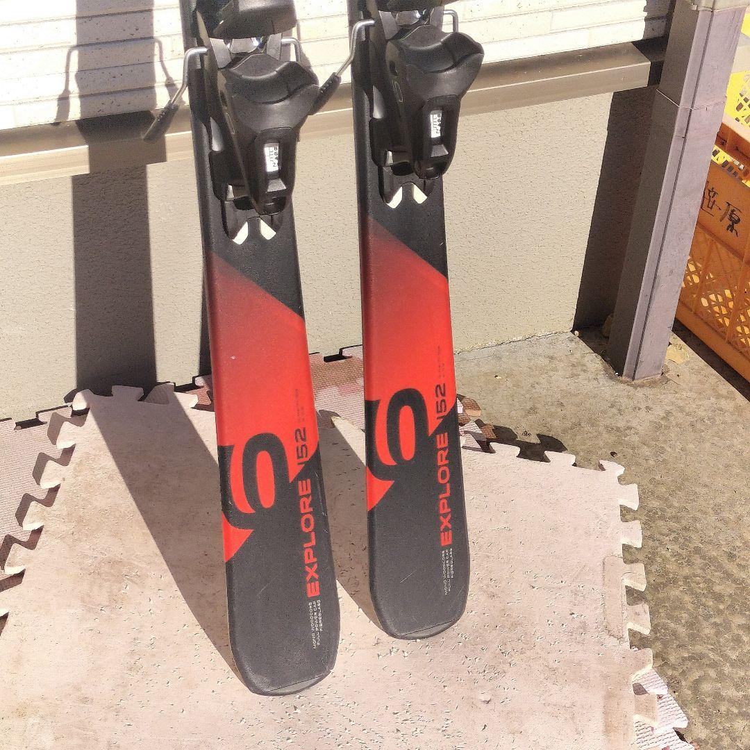 EXPLORE 6 スキー板　152cm elan GW調整ビンディング