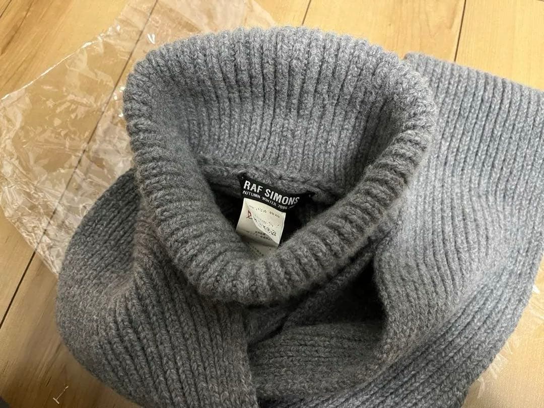 新品未使用/RAF SIMOS アーカイブ2006-2007AW 極暖マフラー