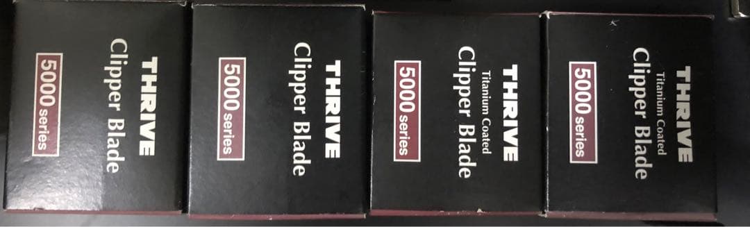 【未使用】THRIVE MODEL バリカン クリッパー 替刃4種 ペット用