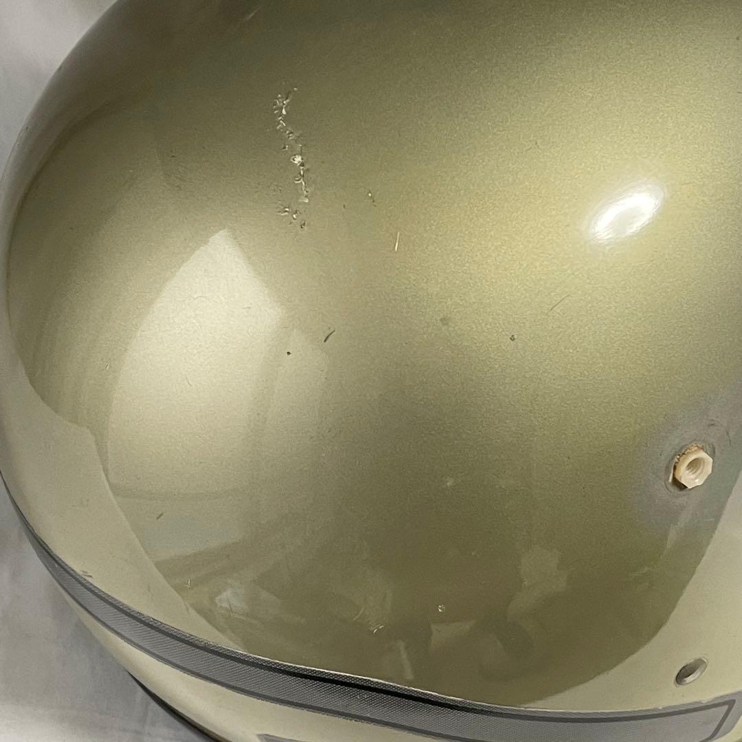 【当時物】族ヘル ショウエイST-G 銀 ※ 旧車 CB Z1Z2 Sシェル