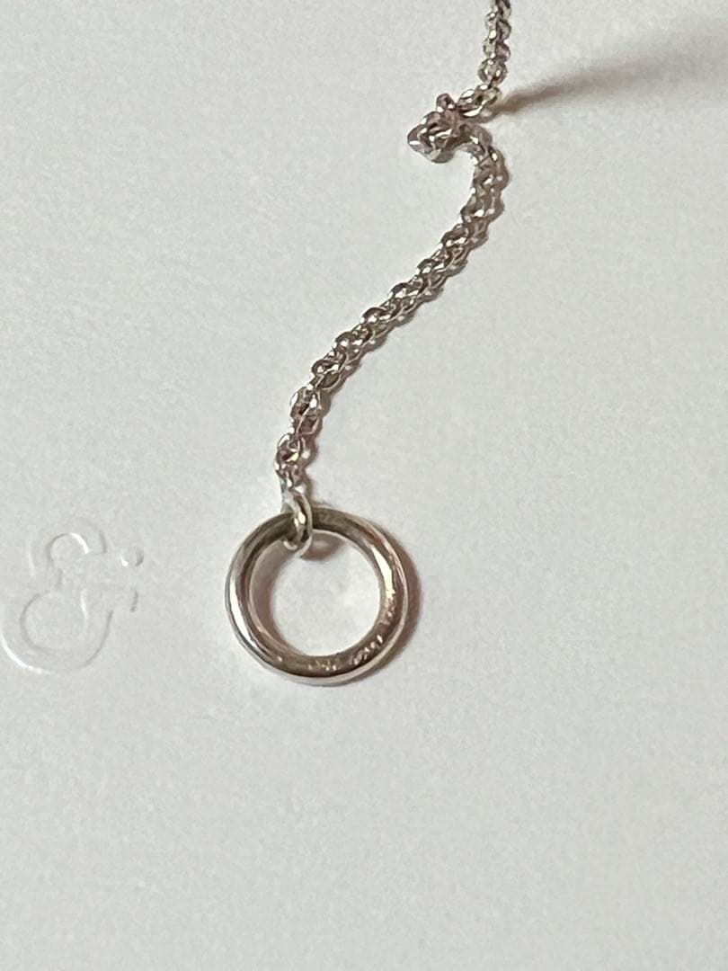 エルメス エシャペネックレス 750WGホワイトゴールド LG