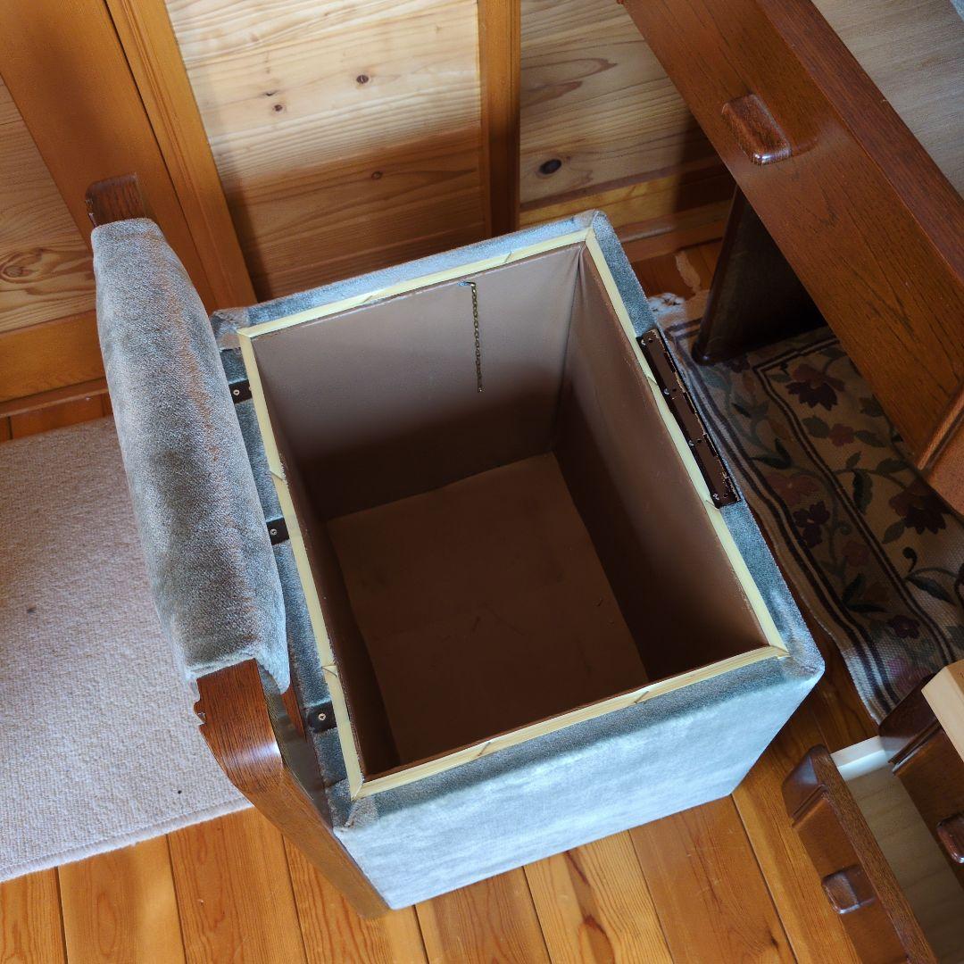 マイナス送料【お引き取り発送どちらでもレトロ】ブラウン 木製 ドレッサー 鏡台