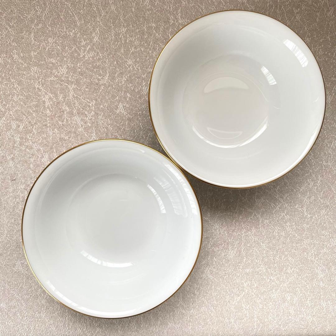 大倉陶園 ゴールドライン（クープシェープ） ブランチセット