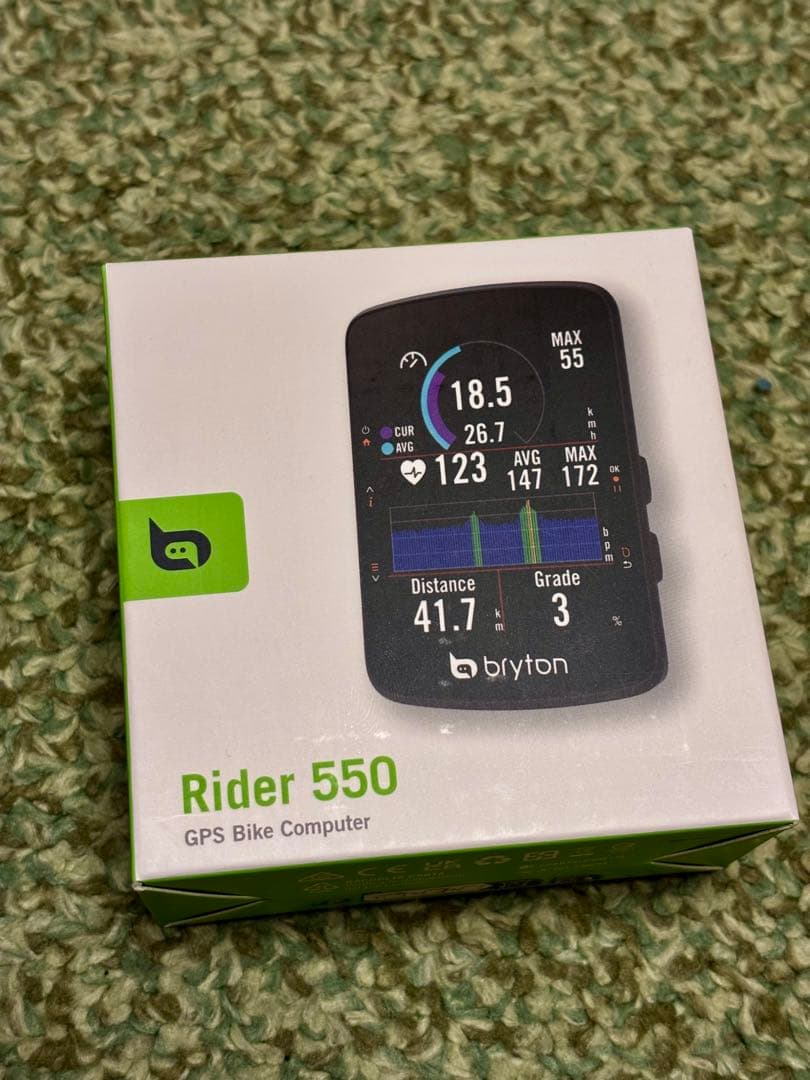 【12/12迄期間限定値引】BrytonRider550E GPSサイコン
