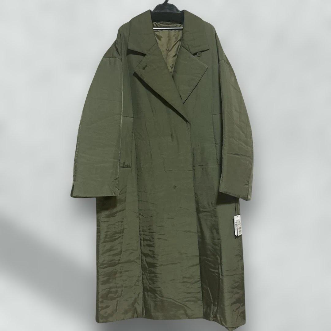 Aga（アーガ）/ パディングテーラードコート　カーキ　ヤマダヤ