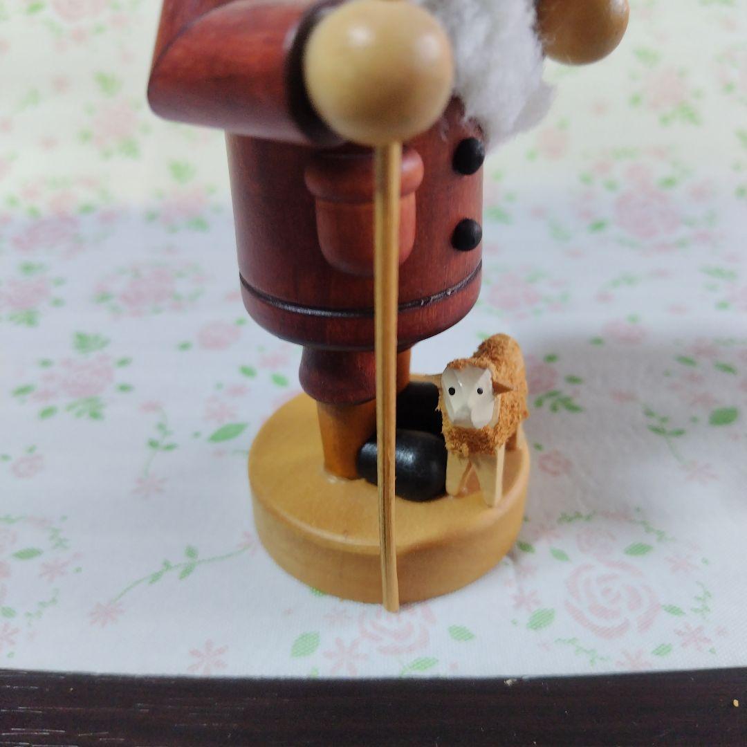 煙出し人形　expertic エキスパーティック　ドイツの木製人形　羊　レトロ