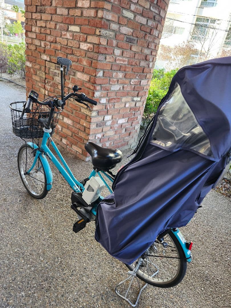 【シン】電動アシスト自転車 チャイルドシート付き　パナソニック