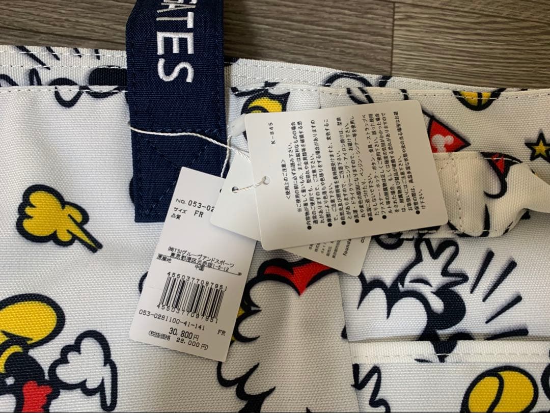 PEARLY GATES ×Disneyミッキー　ロッカーバック　未使用タグ付