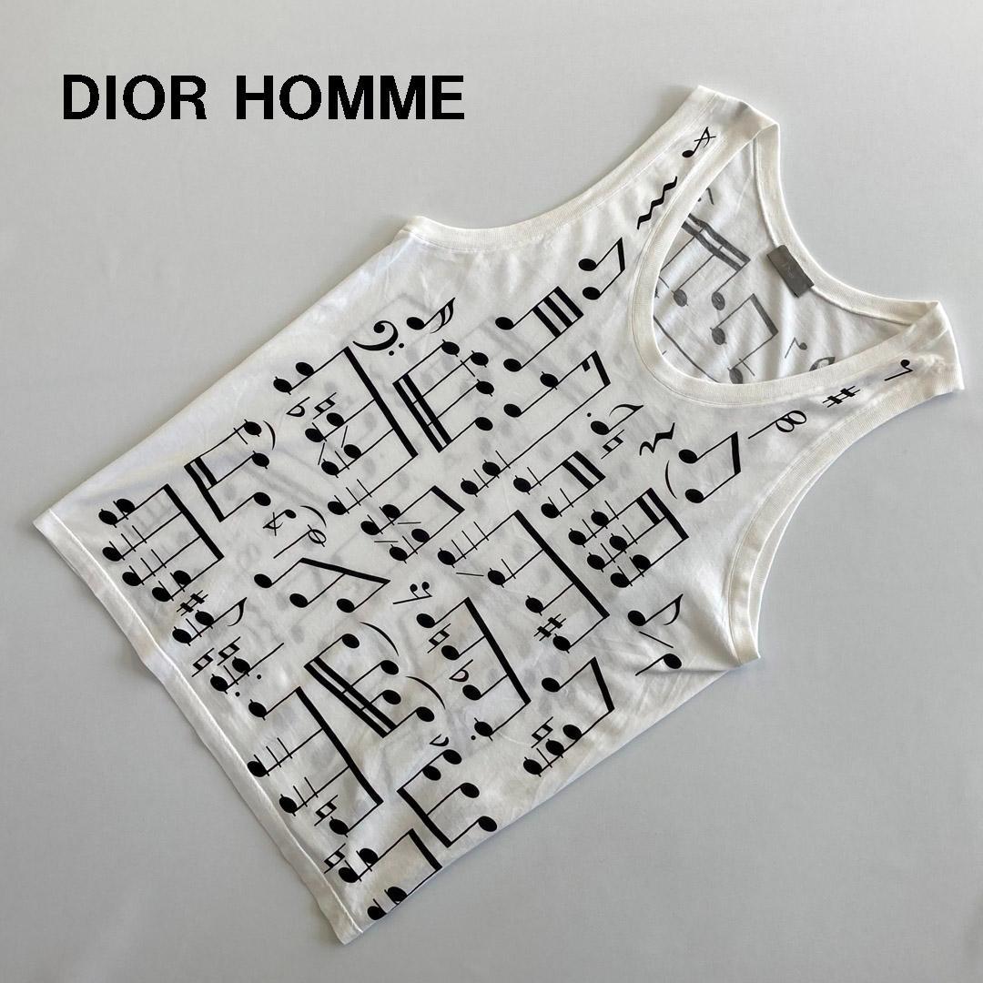 Dior Homme ディオールオム 音符タンクトップ エディ期