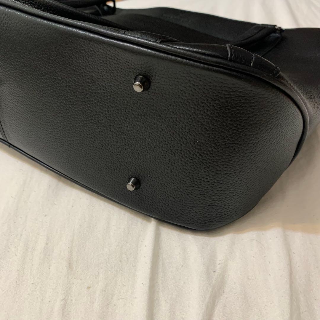 新品未使用　BLUE SINCERE【ブルーシンシア】本革トートバッグ　ブラック