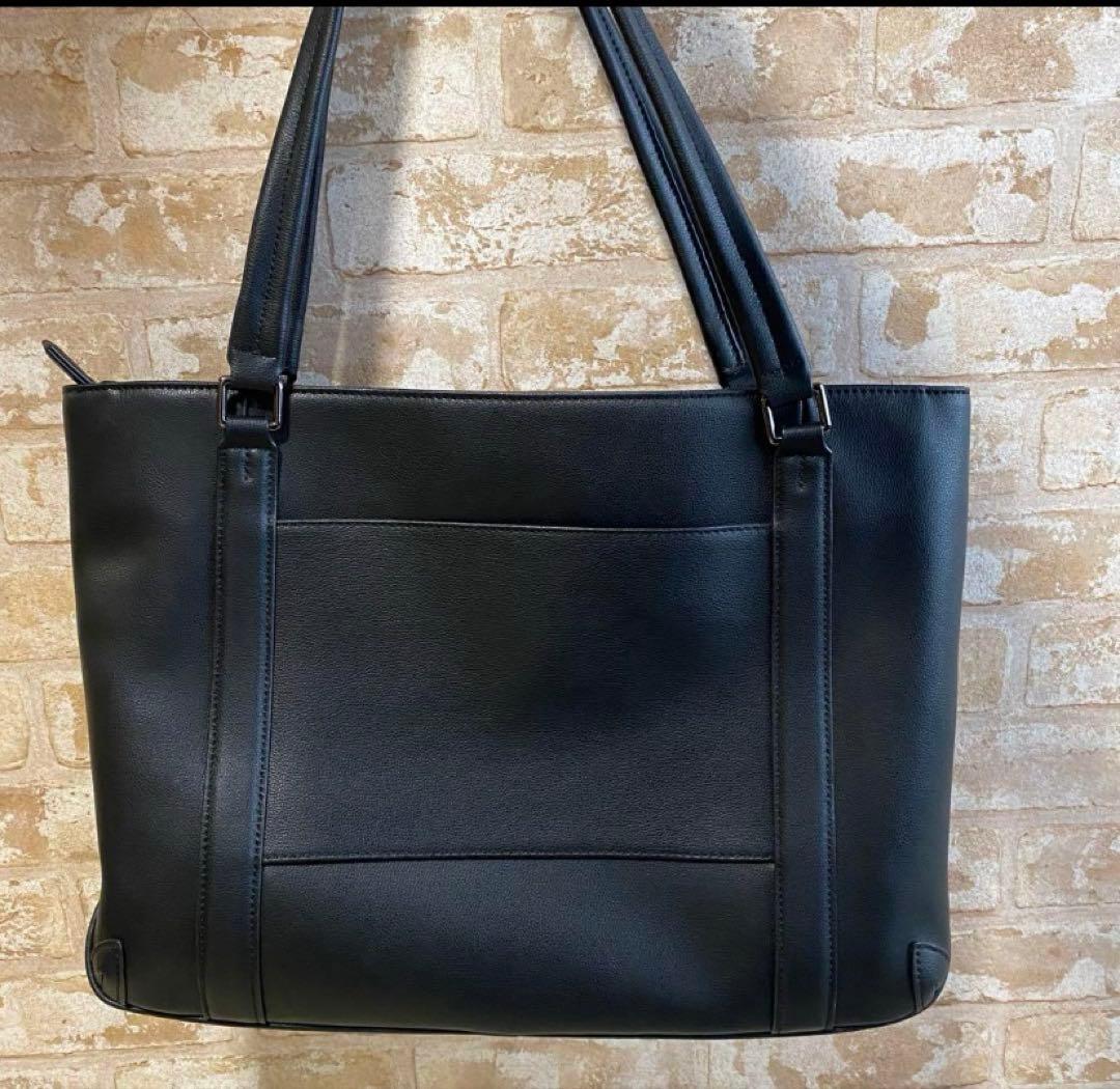 新品未使用　BLUE SINCERE【ブルーシンシア】本革トートバッグ　ブラック