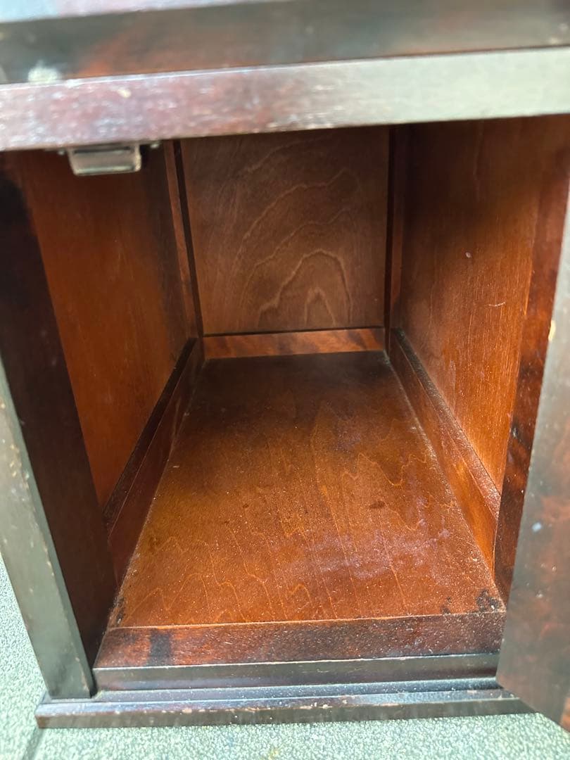 北海道民芸家具 樺材 HM420 文机 デスク ローテーブル 管理No.iso