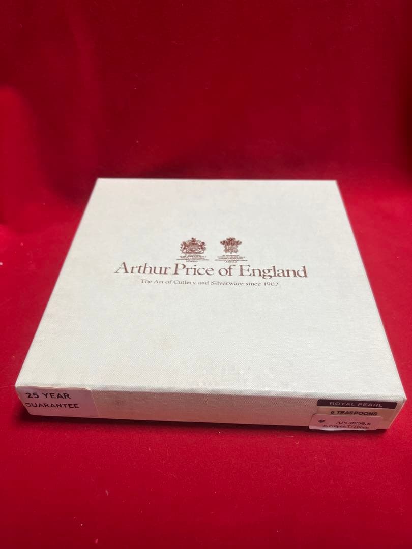 Arthur Price of England スプーン銀製品シルバー製品6本