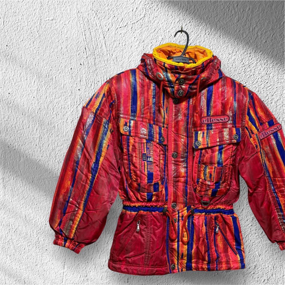 【美品】ヴィンテージ 90's エレッセ スキーウェア メンズ　Ｌサイズ