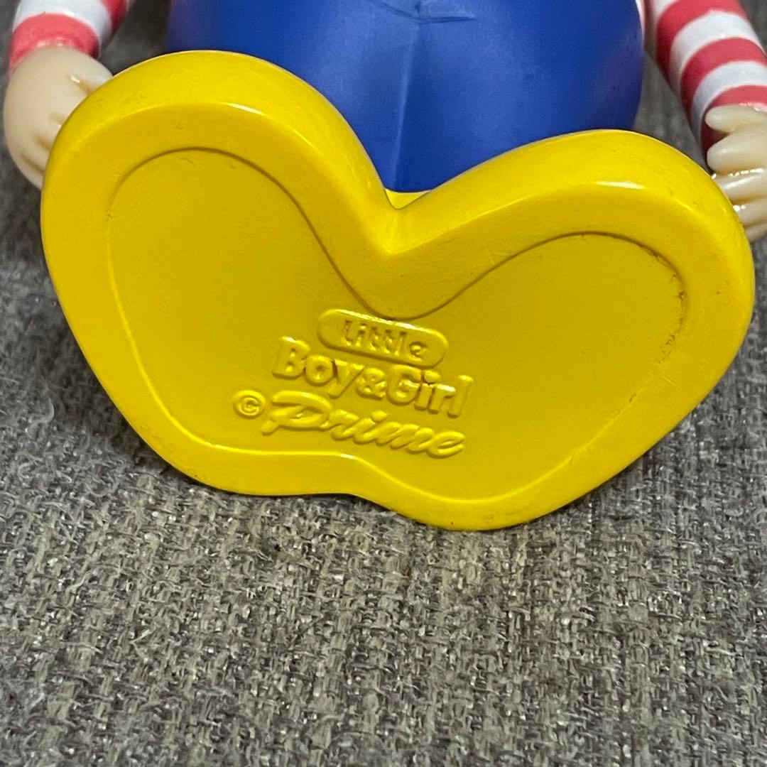 little boy&girl 貯金箱 男の子と女の子　ソフビ　フィギュア