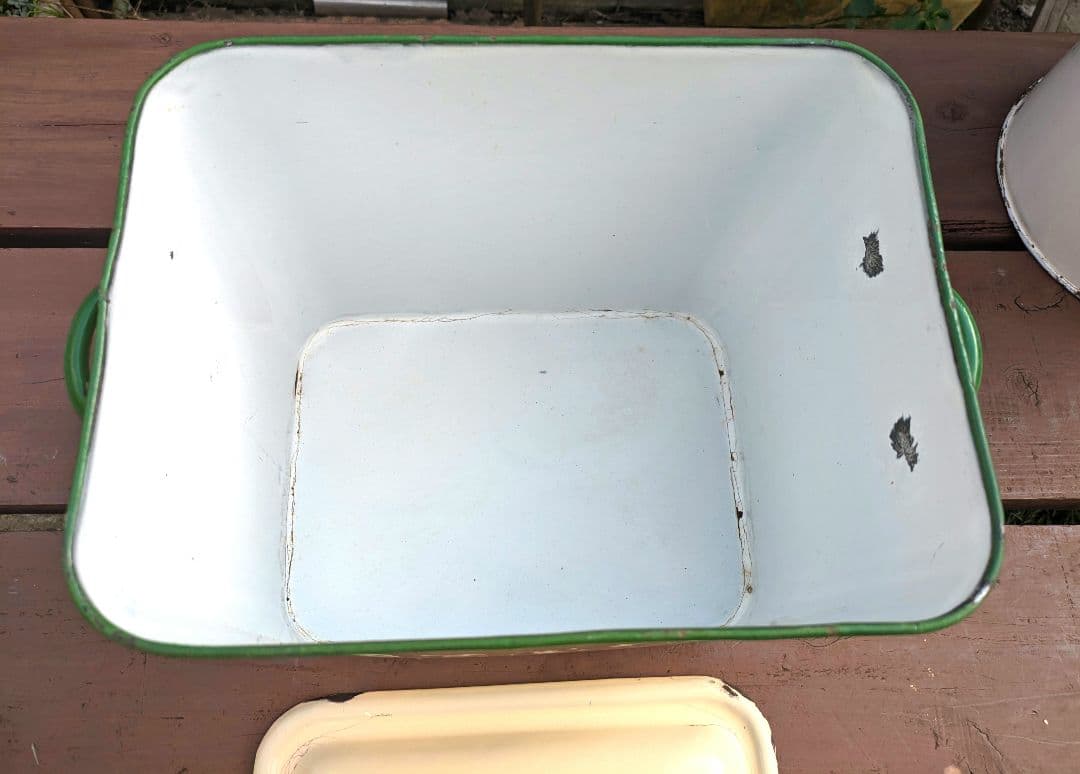 イギリス アンティーク ホーロー BREAD缶 【大】ブレッド缶　ブレッドケース