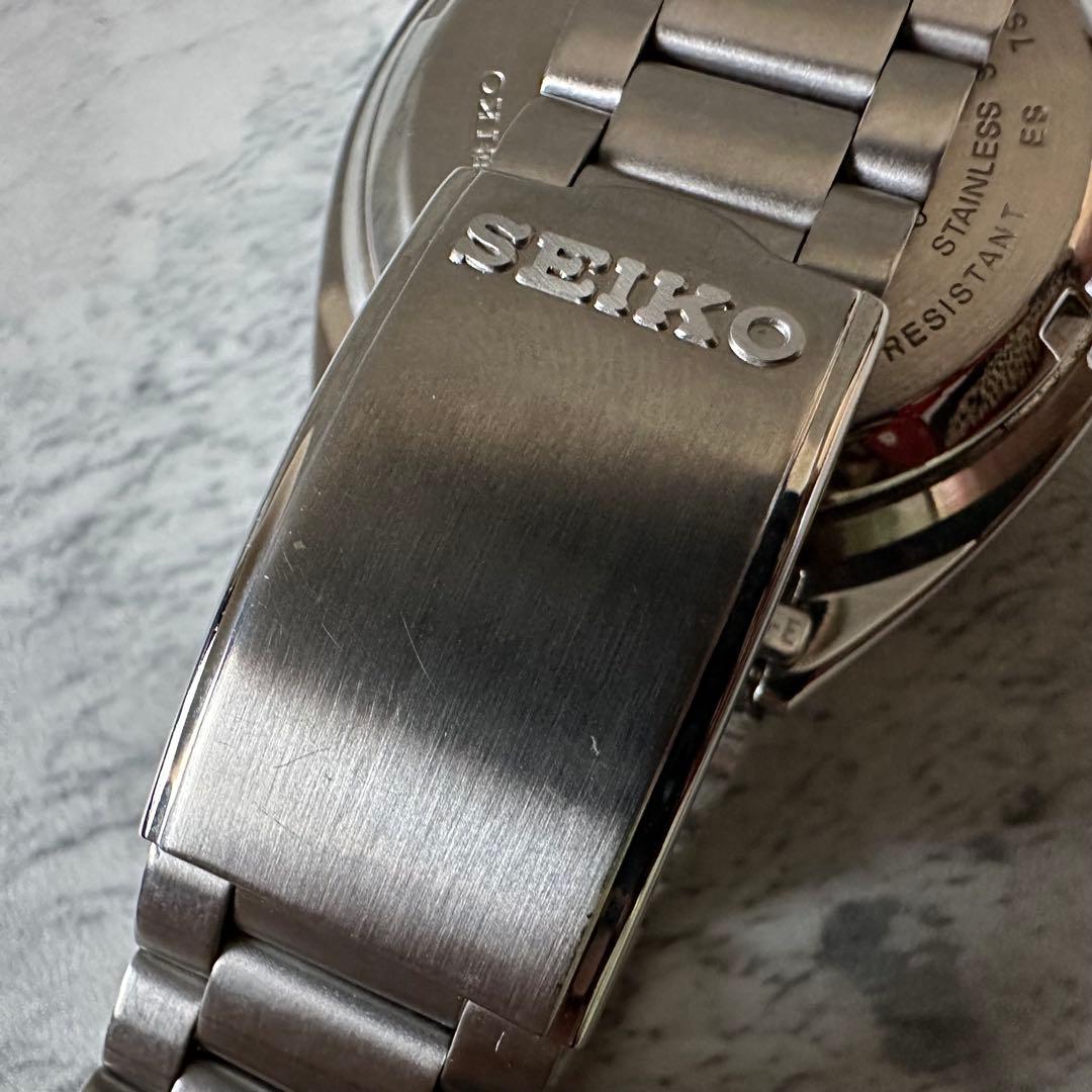 超美品 SEIKO 5 セイコーファイブ ブラック 7S26-3040