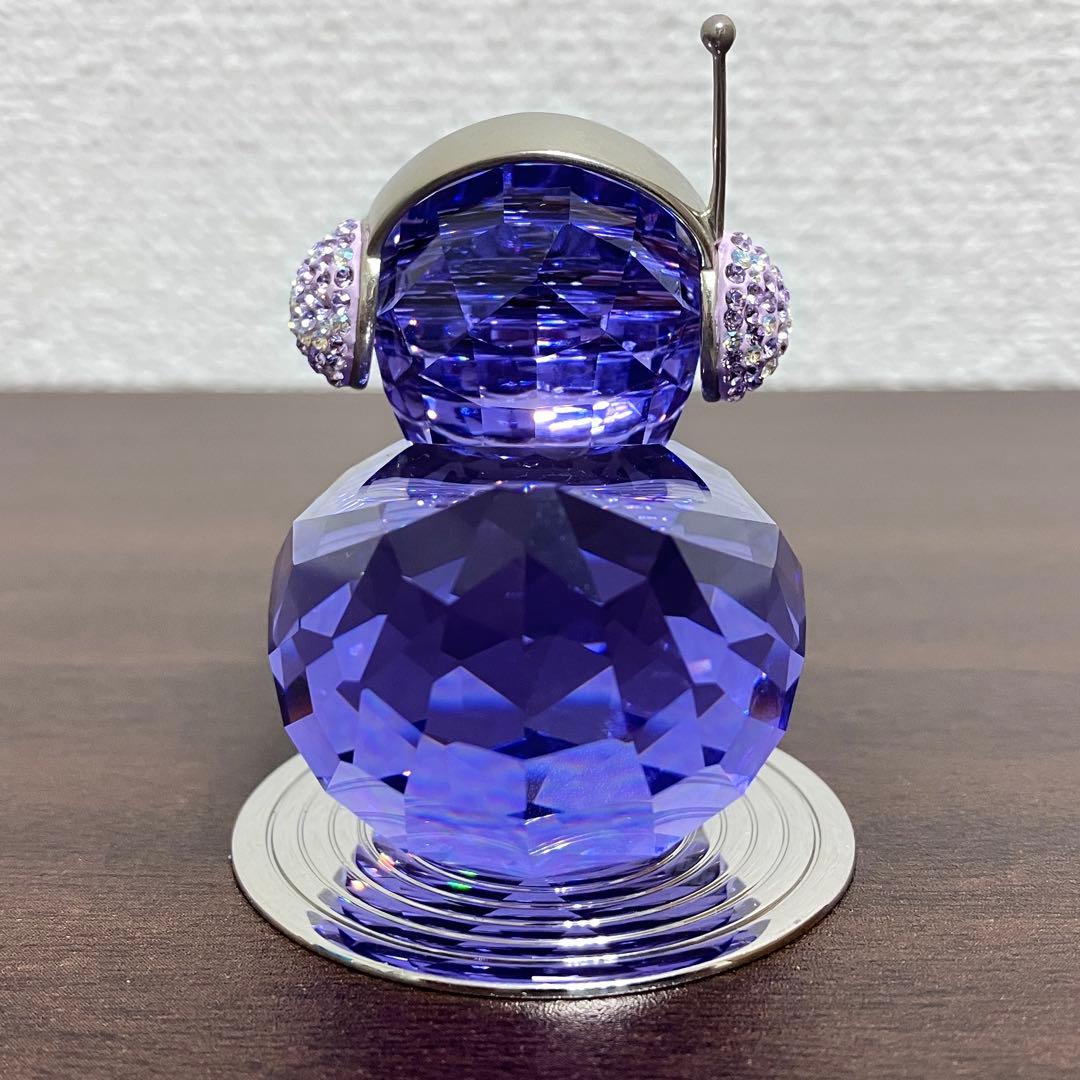 スワロフスキー Happy Duck ハッピーダック DJ パープル