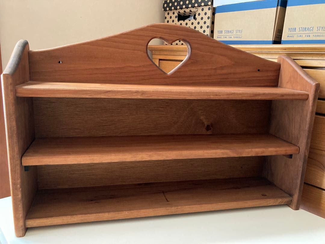 カントリー　雑貨　シェルフ　棚　アンファン　コーハウス　木製