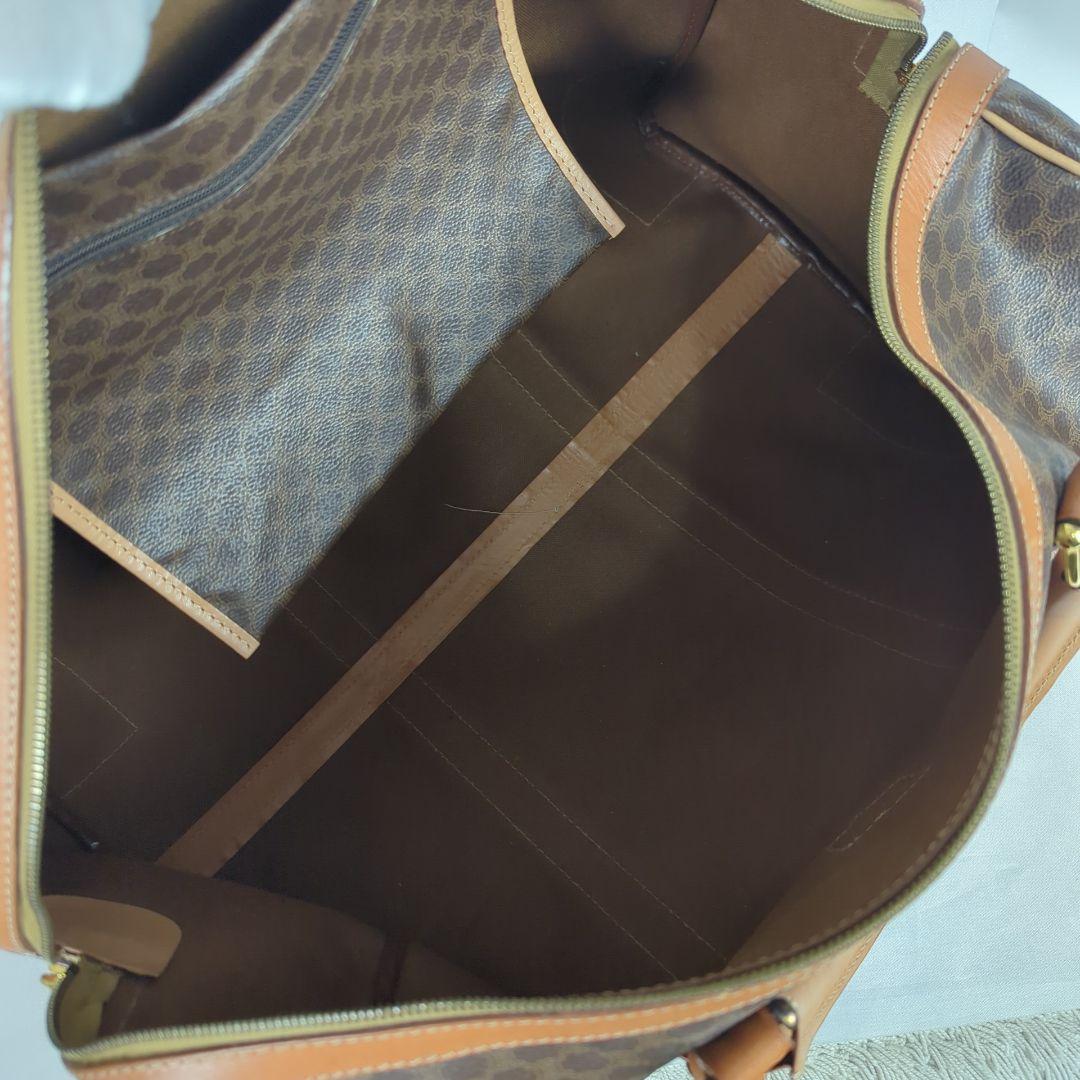 CELINE セリーヌ マカダム ボストンバッグ 旅行カバン 大容量