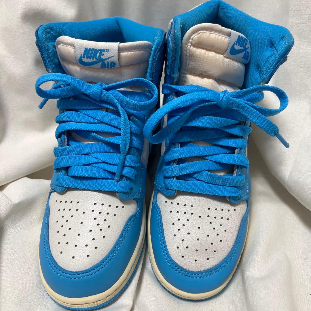 【新品未使用】最終値下げ　Nike Air Jordan 1 ブルー/ホワイト