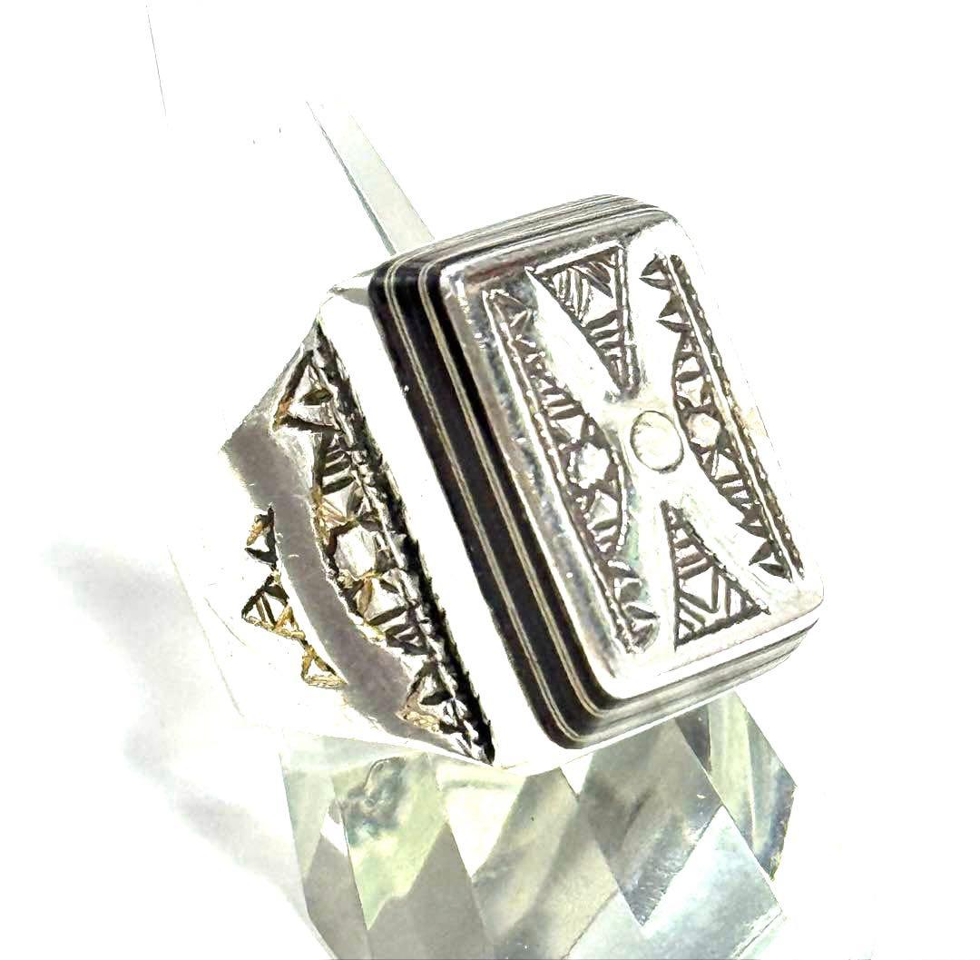 トゥアレグ　ハンドメイド　シルバーリング