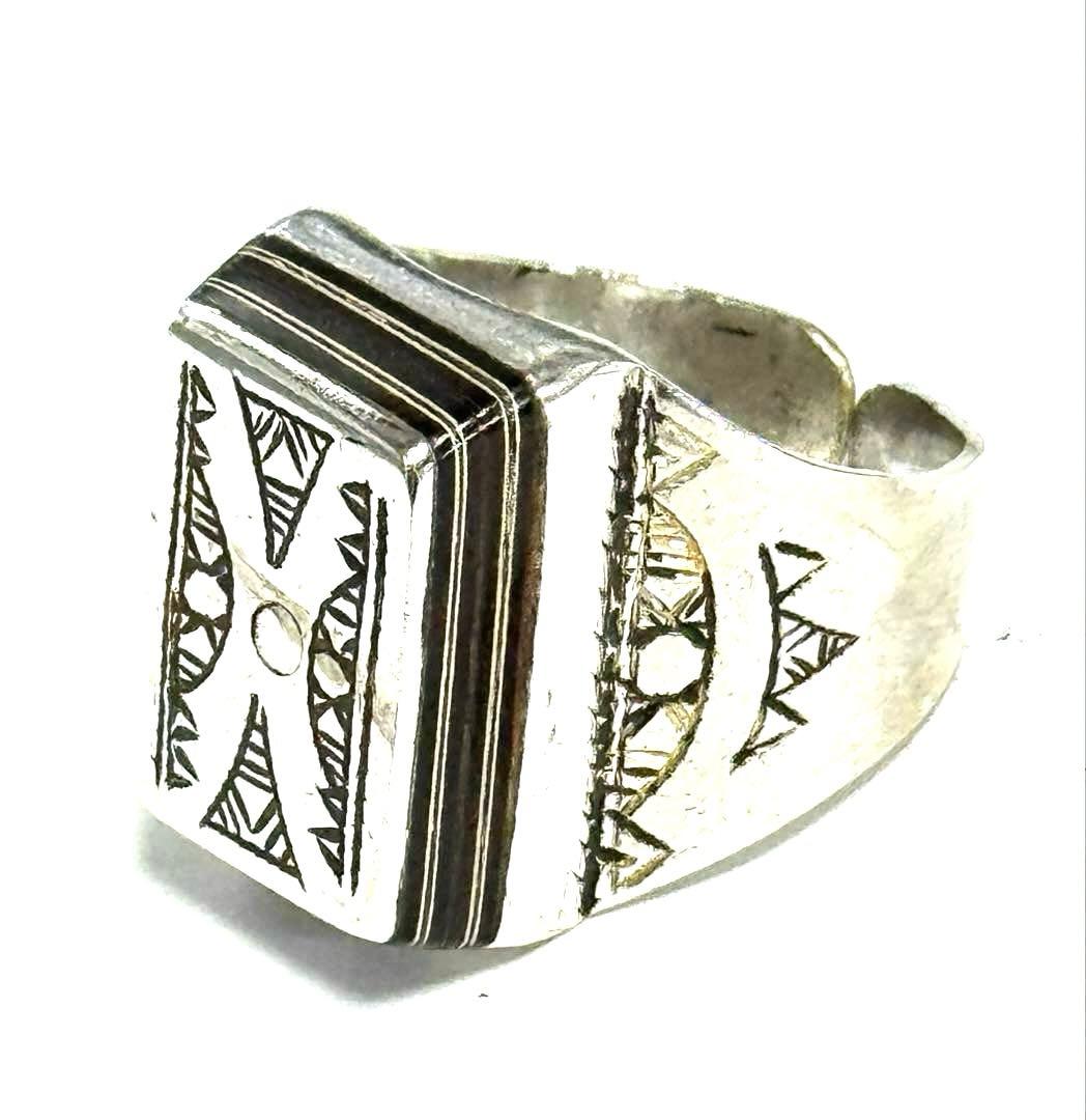 トゥアレグ　ハンドメイド　シルバーリング