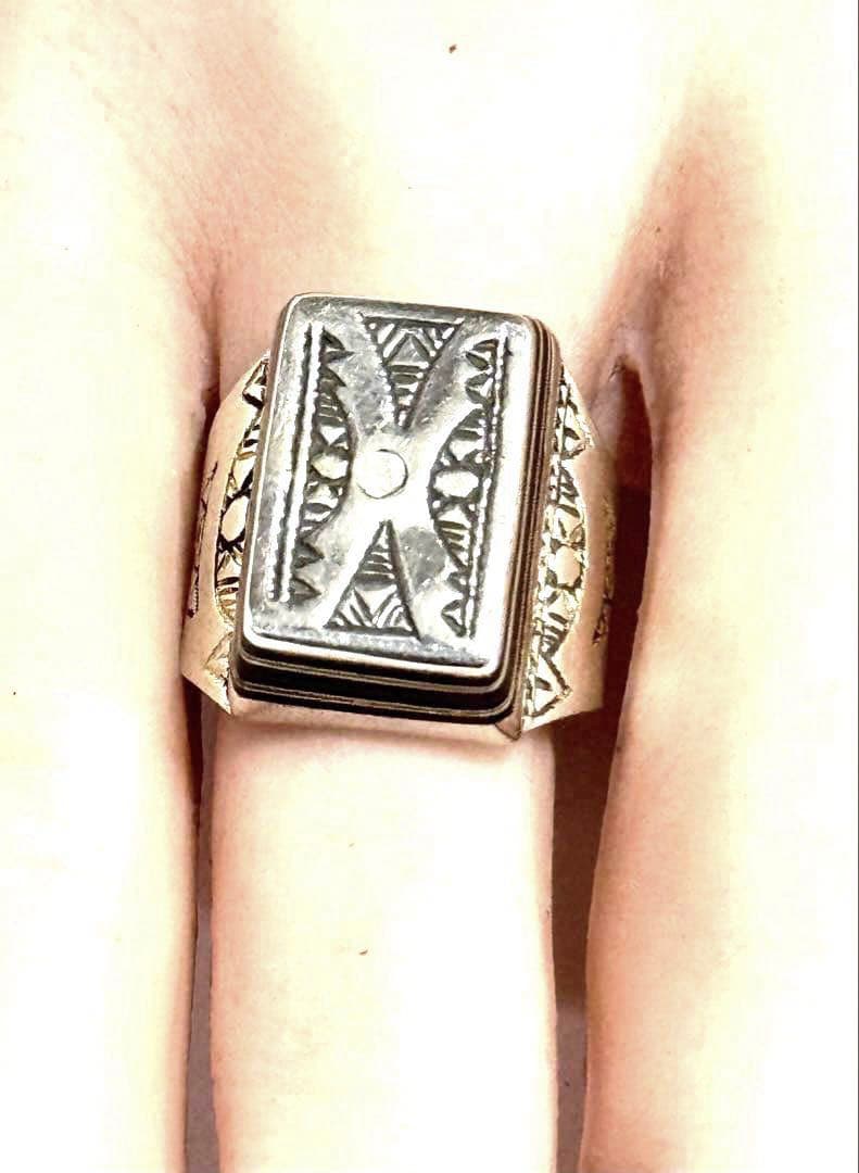 トゥアレグ　ハンドメイド　シルバーリング