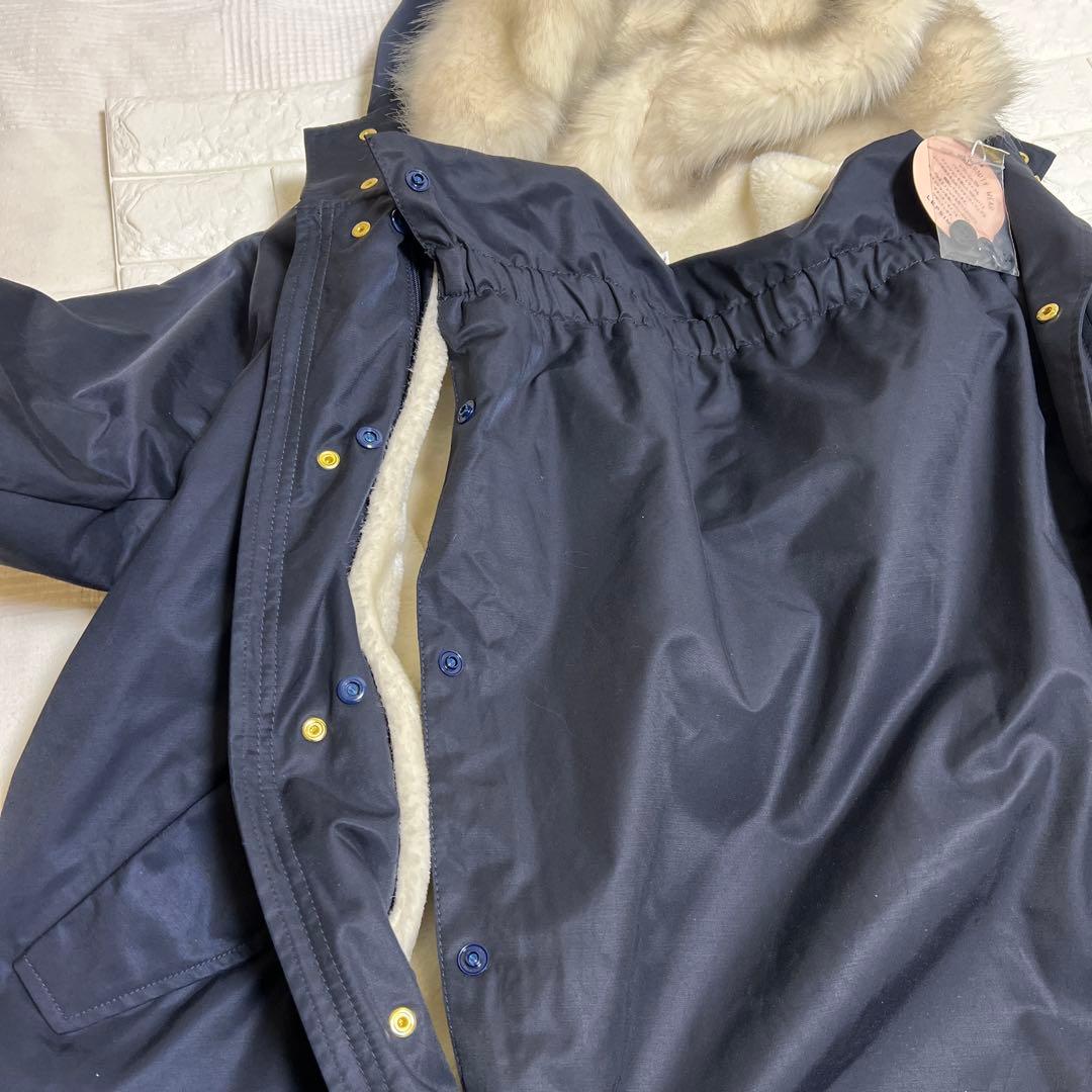 LEPSIM 【未使用タグ付】マタニティ　モッズコート ママコート　紺色