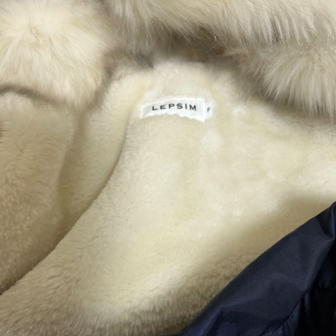 LEPSIM 【未使用タグ付】マタニティ　モッズコート ママコート　紺色