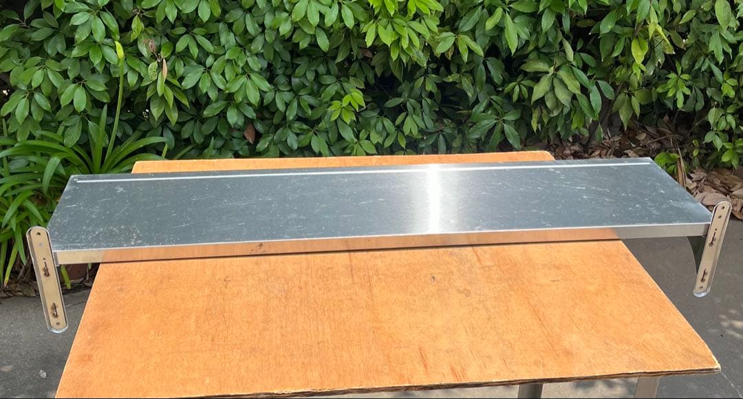 ステンレス製平棚　吊棚　1200×300 ②