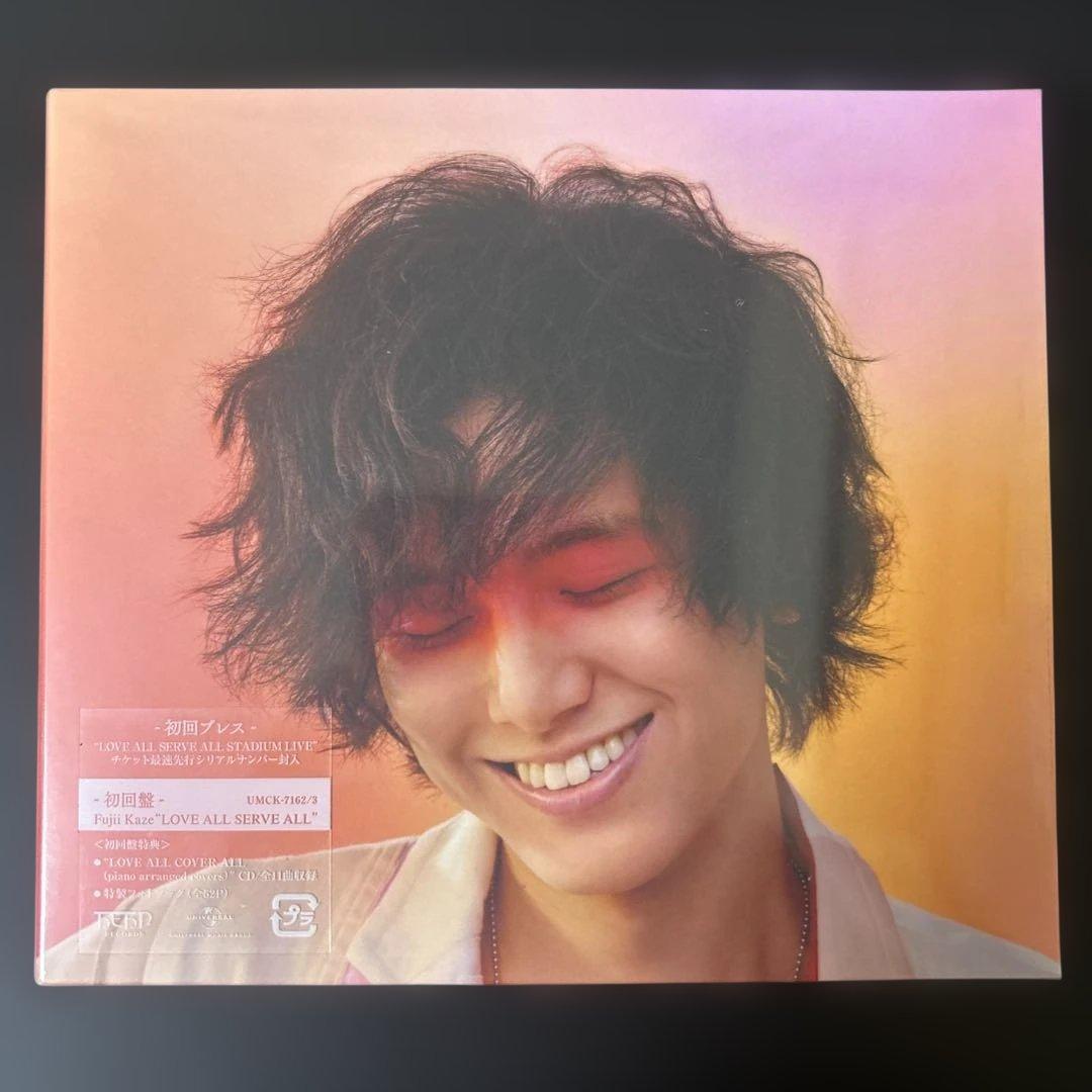 c*b様 【初回盤】【新品】藤井風／LOVE ALL SERVE ALL 特典デ