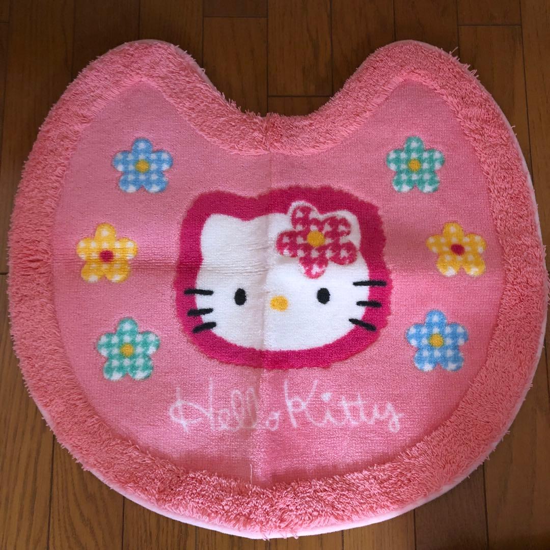 未使用☆ハローキティ☆トイレマット