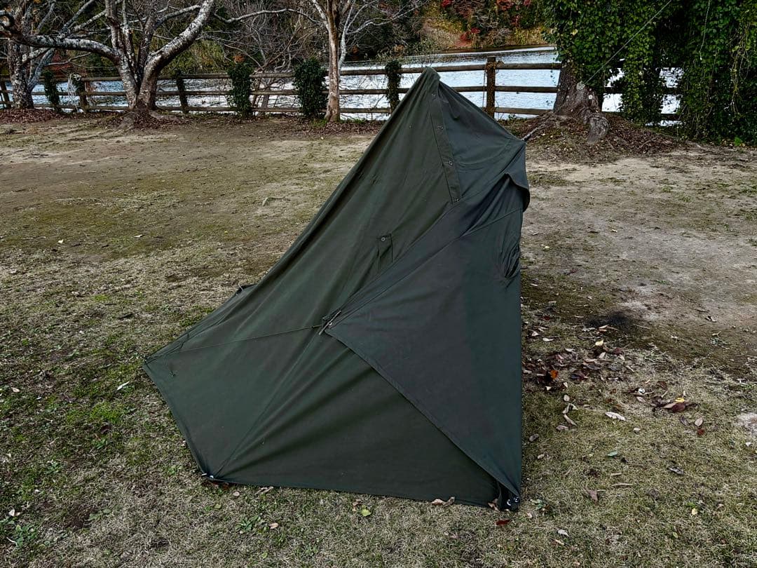 ポーランド軍幕(加工品)サイズ3 uesd