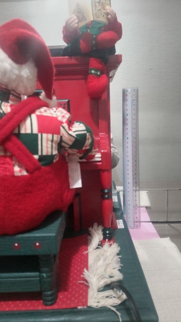 昭和レトロなサンタクロースのオブジェ