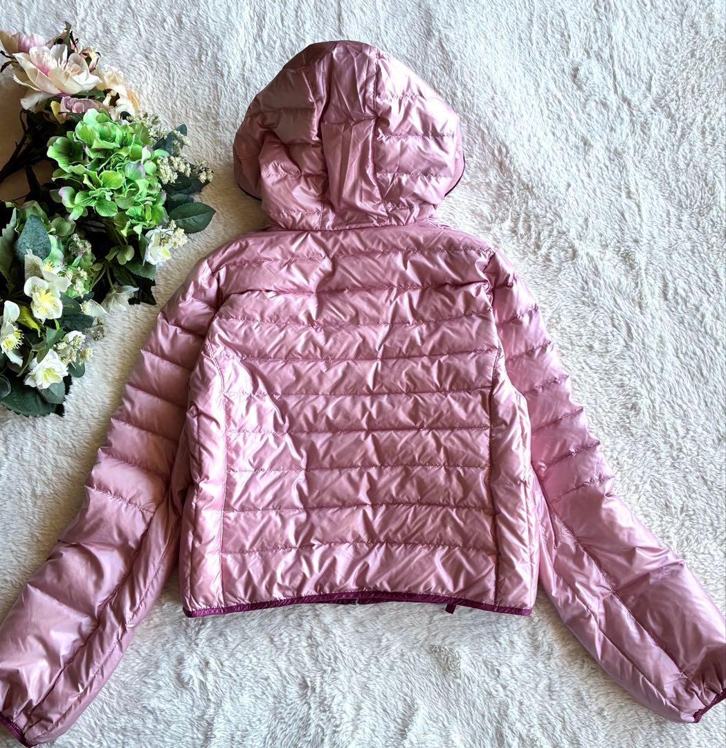 バーバリーブルーレーベル極美品　薄手春向きリバーシブルライトダウンアウター　38