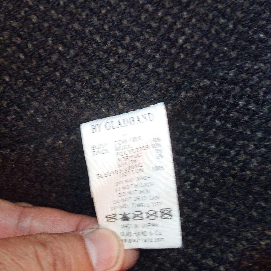 【美品】グラッドハンド カーコート ダブルブレスト アンチェンジングラブ