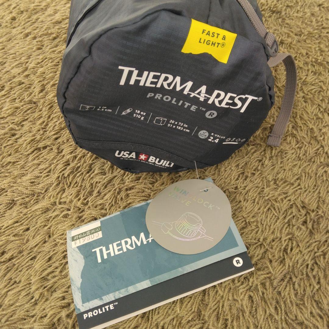 THERMAREST PROLITE　スリーピングパッド