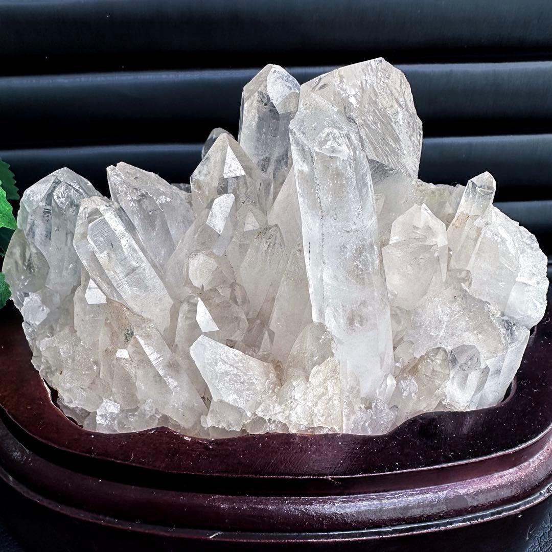 希少❗️高透明度❗虹入り☆超綺麗♡超強いパワー ヒマラヤ水晶 クラスターA1482