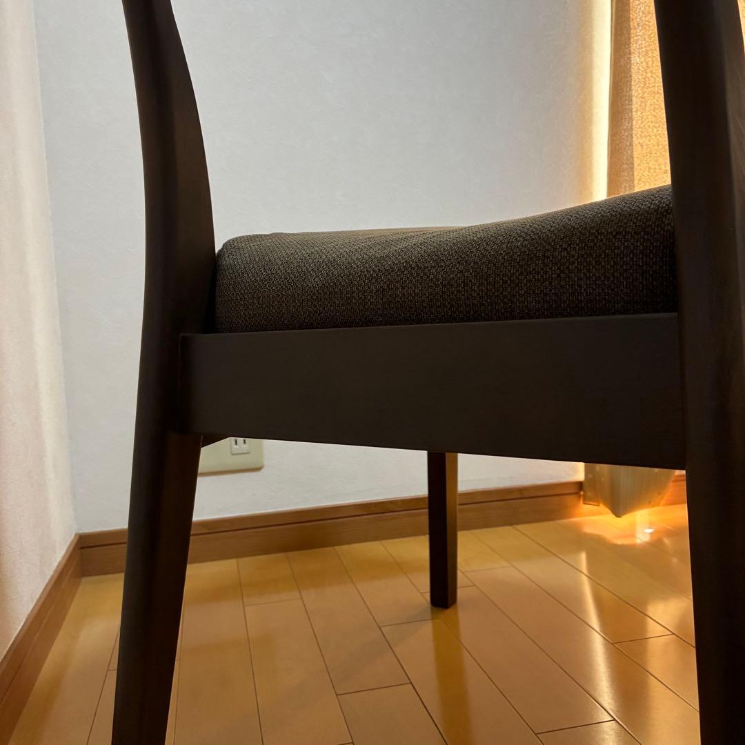 ダイニングチェア(Nコレクション C-49 MBR/NSF-BR)Nシールド