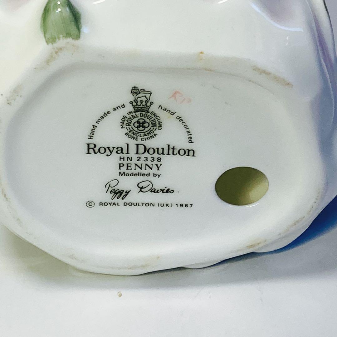   PENNY ロイヤルドルトン　陶器人形　フィギュリン